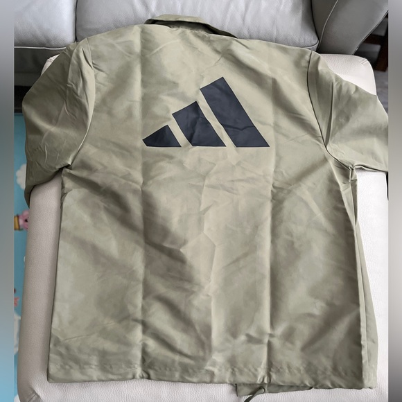 NWT - Adidas Future Icon 3-Bar Coach Jacket- Size XL - Picture 11 of 12